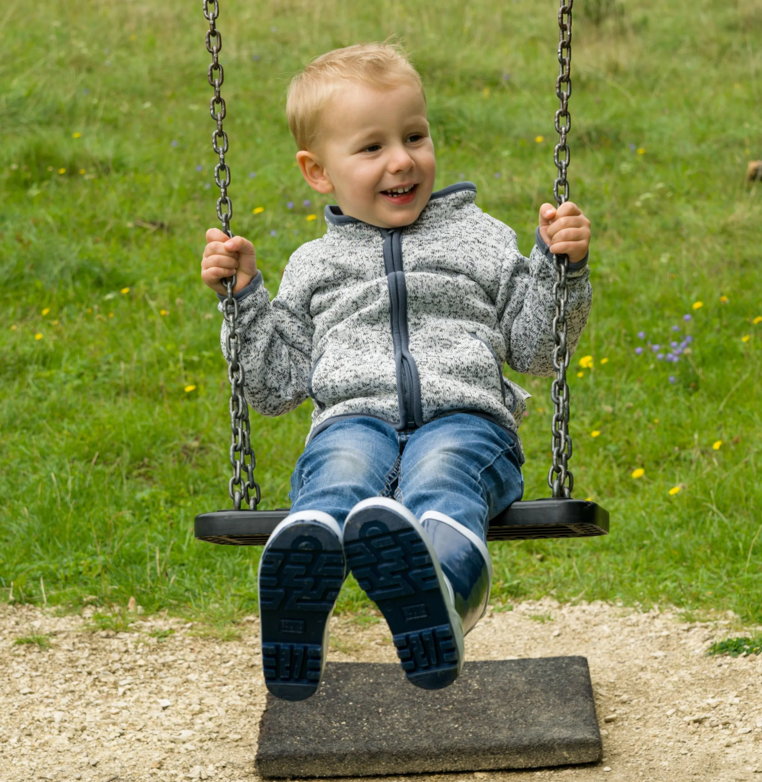 Playshoes Kurtka polarowa Uniseks - dzieci Strickfleece-jacke