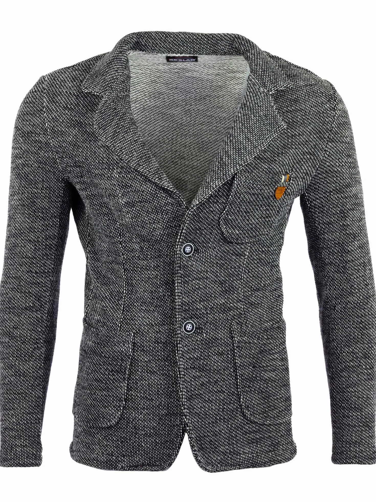 Reslad Męska marynarka sportowa kurtka marynarka slim fit rekreacyjna marynarka męska RS-1421