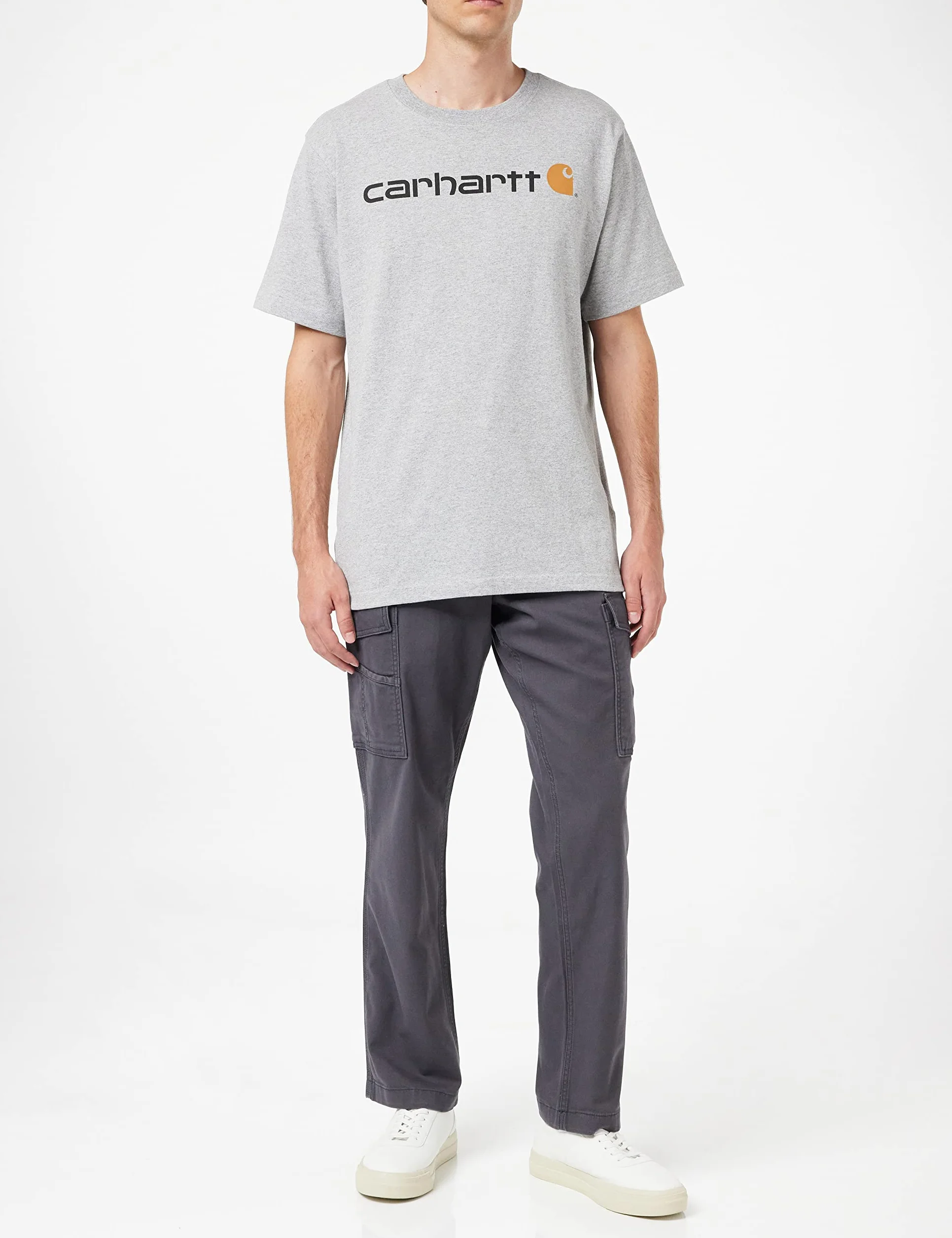 Carhartt Spodnie Robocze Rugged Flex Relaxed Fit Canvas Cargo - Spodnie Mężczyźni