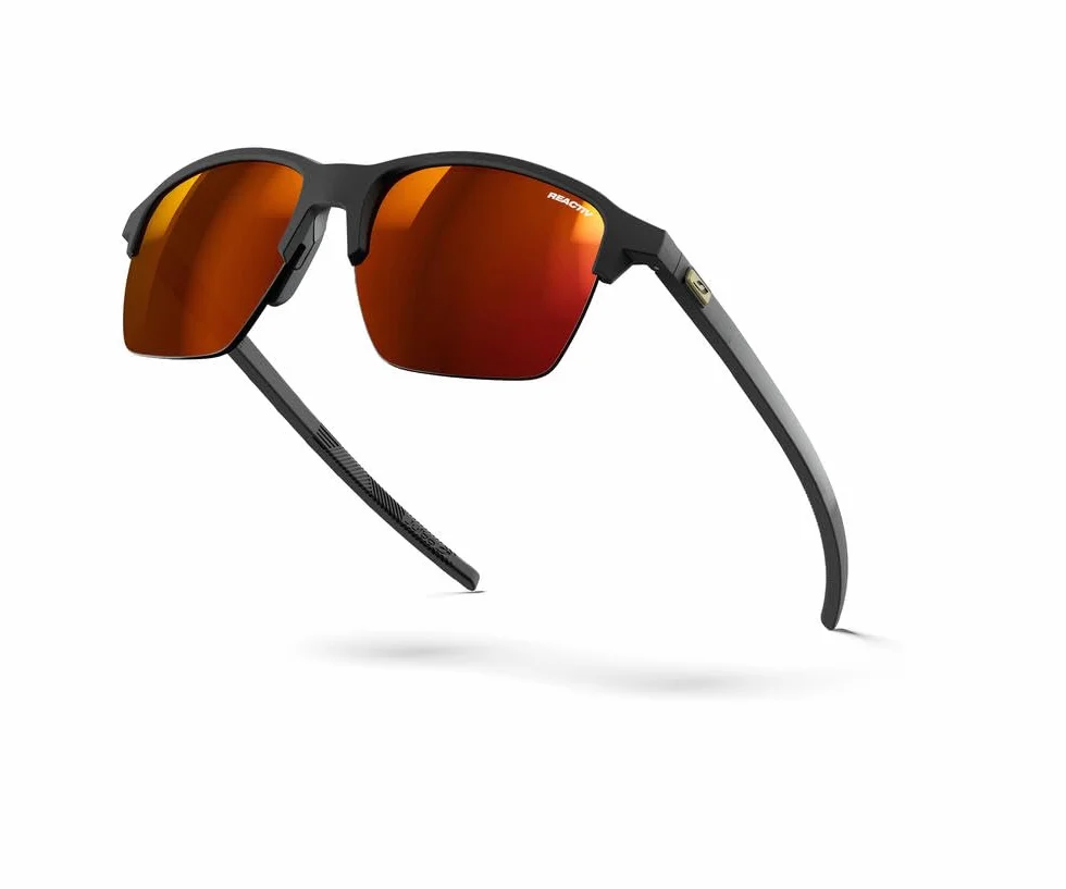 Julbo Okulary przeciwsłoneczne CROSSLINE REACTIV czarne L Mixed