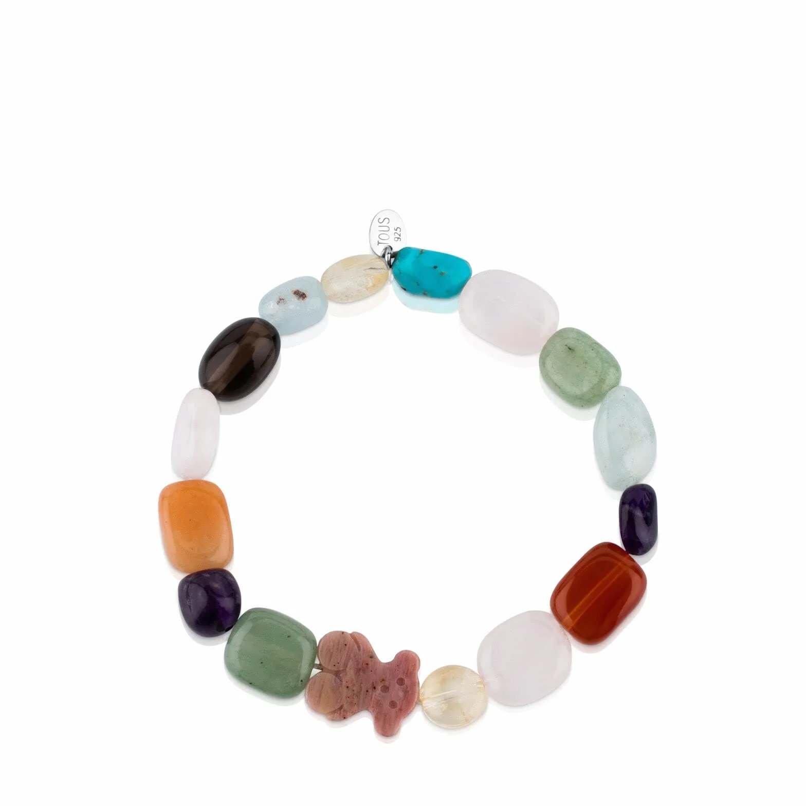 TOUS Bransoletka Color srebrna