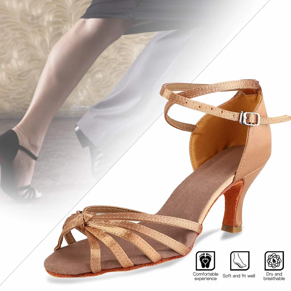 Damskie Buty do Jazzu, Miękkie, Wygodne Buty do latino. Modne Buty do Tańca Cha Cha dla kobiet. Buty do ćwiczeń Tanecznych