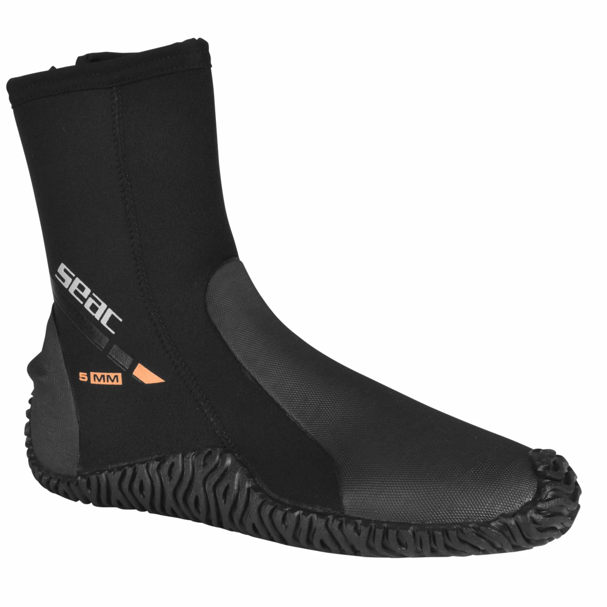 Seac Basic HD 5 mm neoprenowe buty do nurkowania z bocznym zamkiem i półsztywną podeszwą