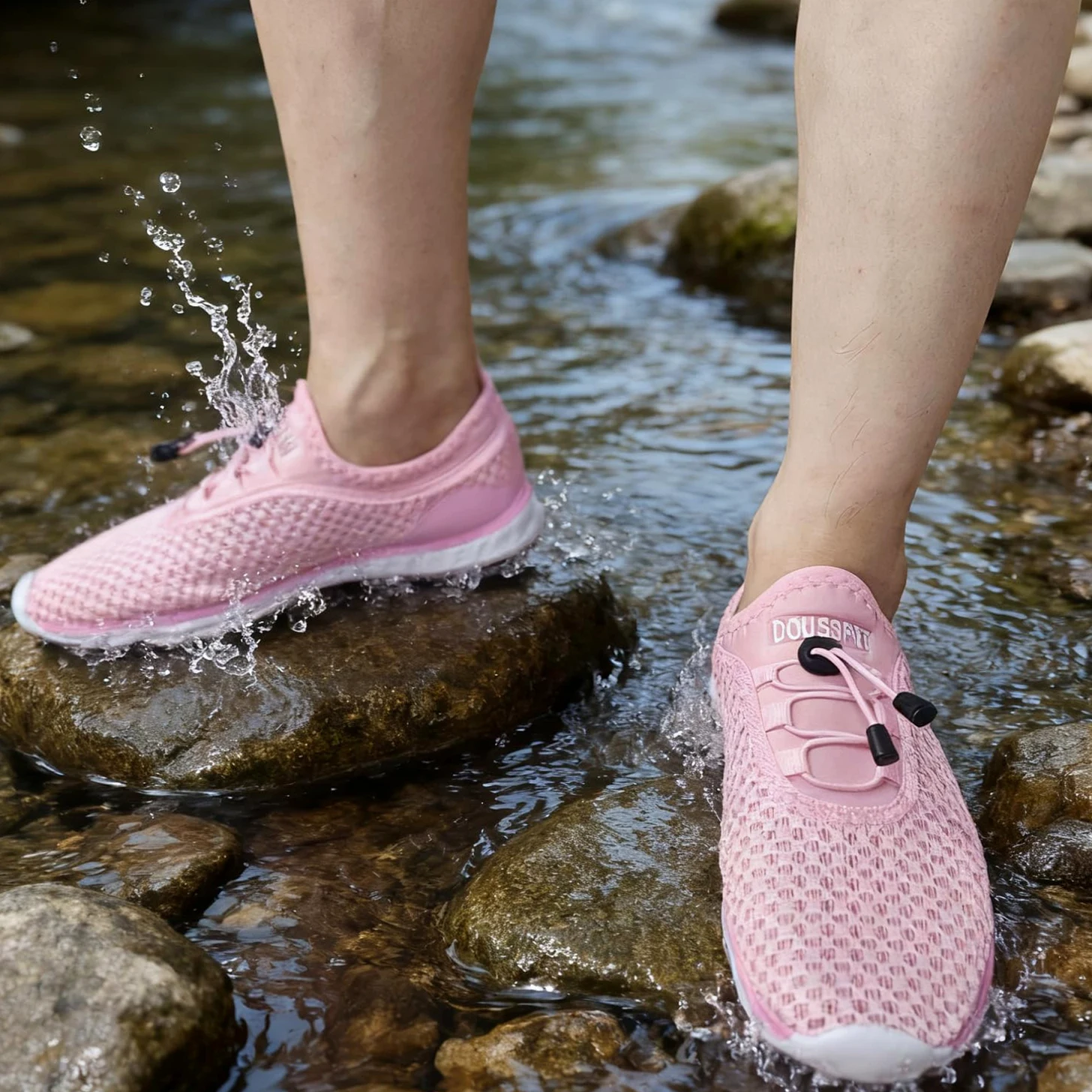 DOUSSPRT Damskie buty wodne Quick Drying Aqua Sneaker Sandały