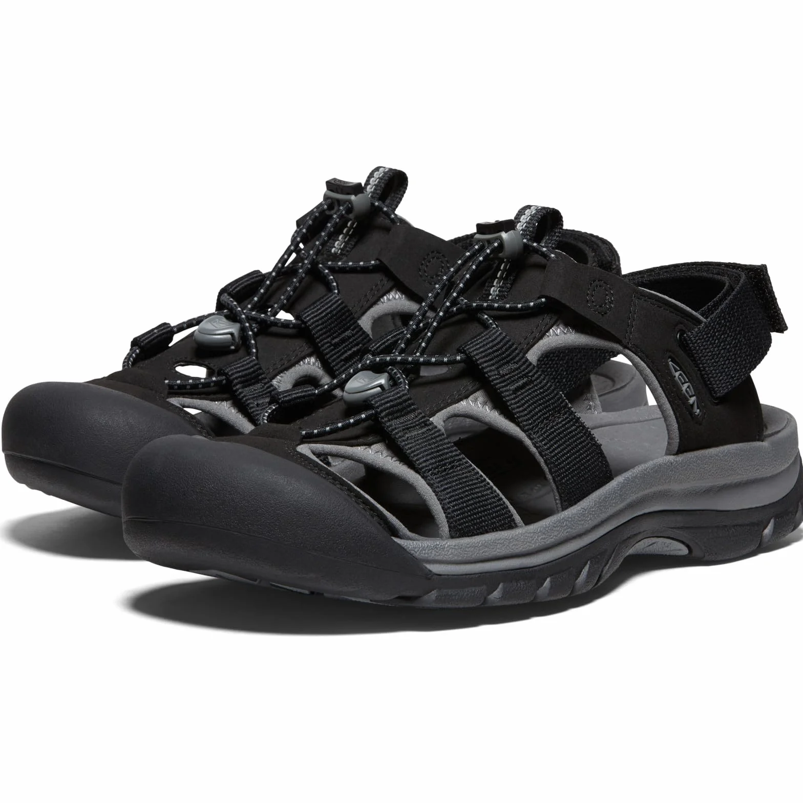 Keen Męskie sandały outdoorowe czarne UE 40
