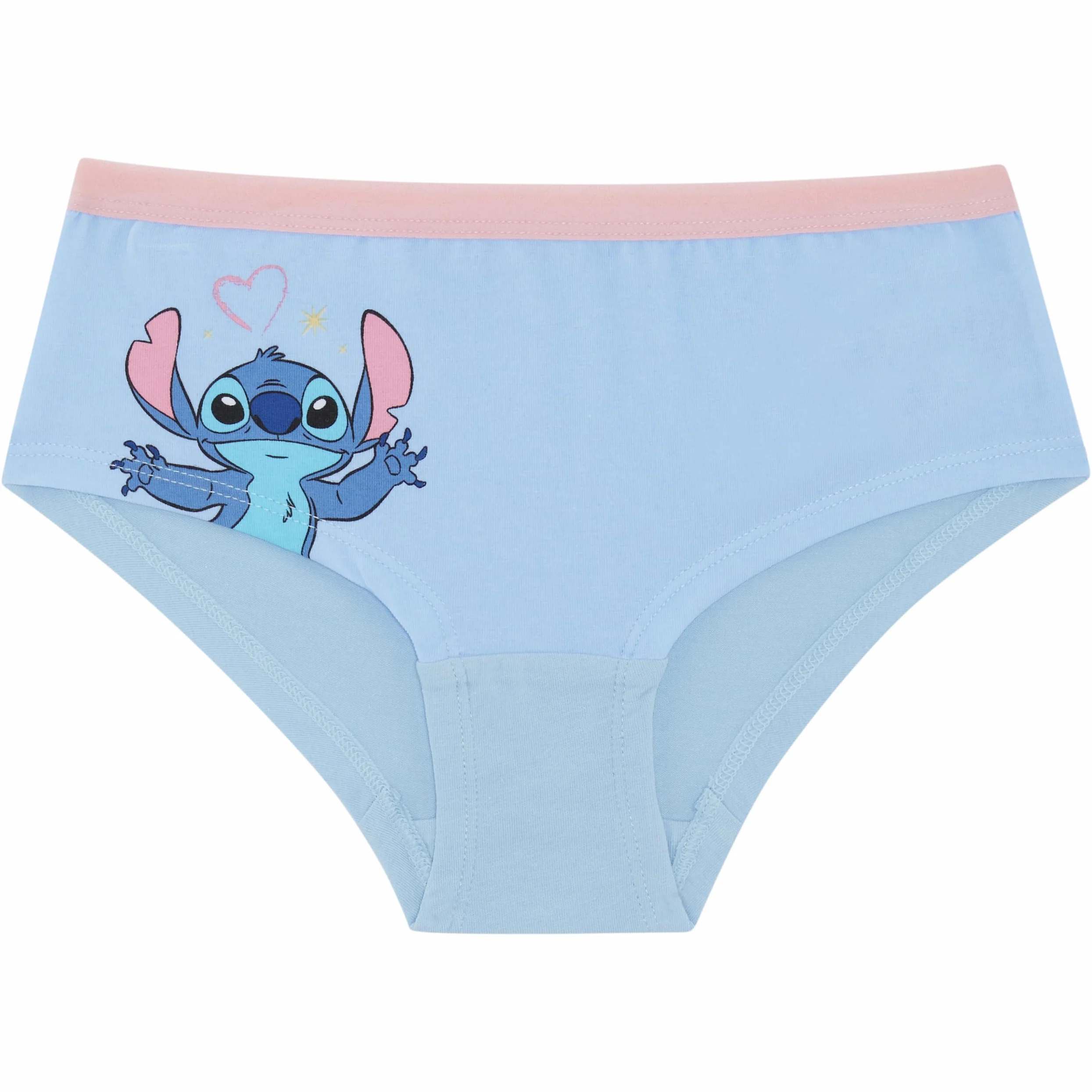Lilo & Stitch 3-pak dziewczęce majtki hipsterskie 95% bawełna/5% elastan
