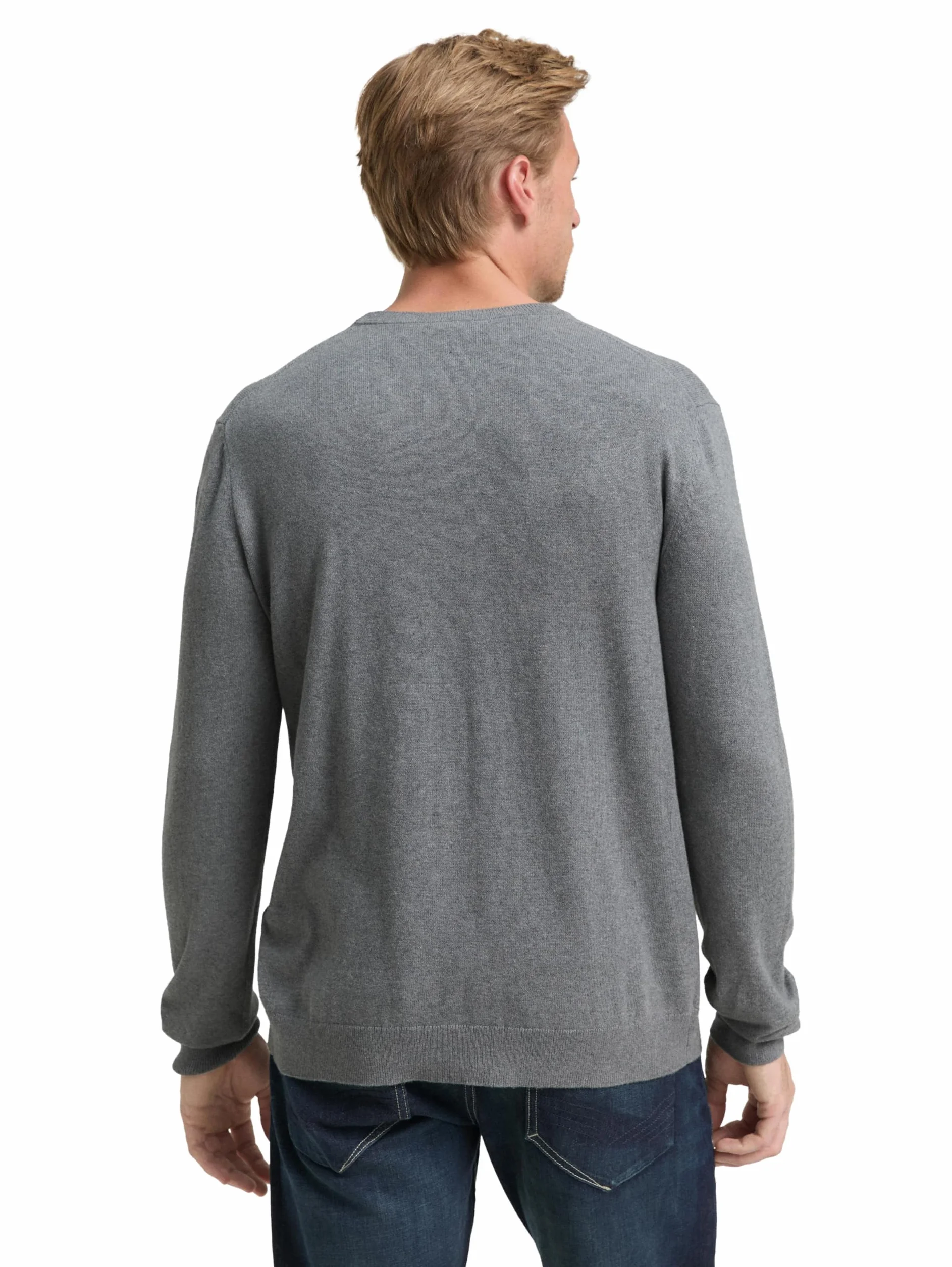 TOM TAILOR Sweter pullover Mężczyźni 1048015