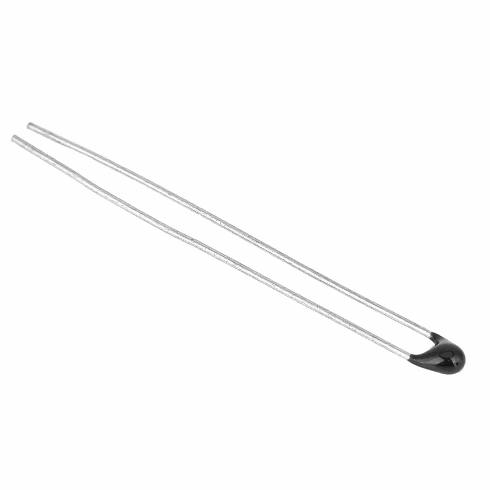Rezystancja, 10 Sztuk 5k-100k Ohm MF52 Termistor Wodoodporny Czujnik Temperatury o Wysokiej Dokładności Cyfrowy Czujnik Temperatury z Kablem 30mm, Termistory (100K-B3950-L30)