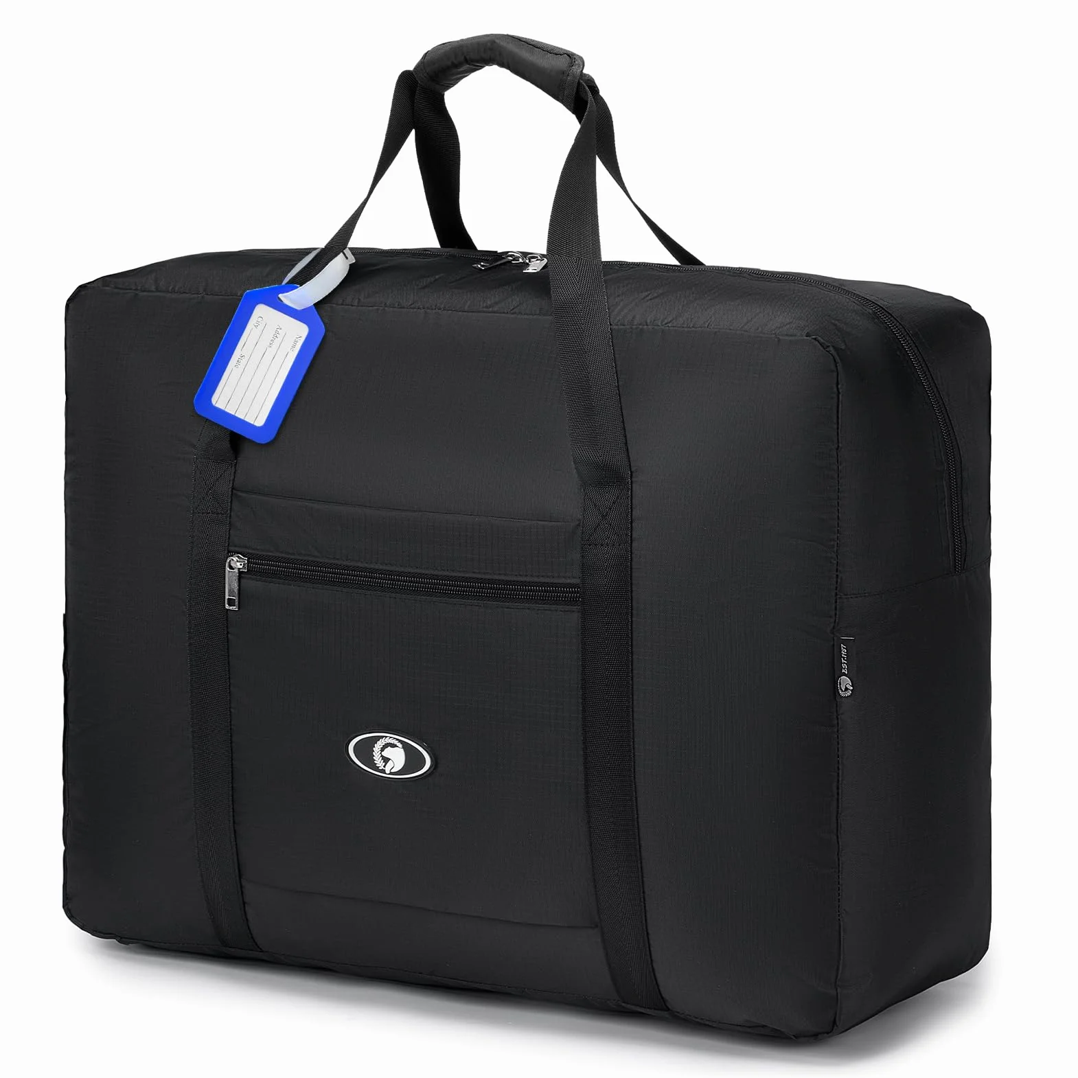 BAGZY Torba na Bagaż Ręczny 55x40x20 Składana Torebka dla TUI Airways Lufthansa, 45L Duża Torby Podróżna Samolot Lekki Wodoodporny Torba na Sportowa Siłownię Torby Szpitalna dla Mężczyzn i Kobiet