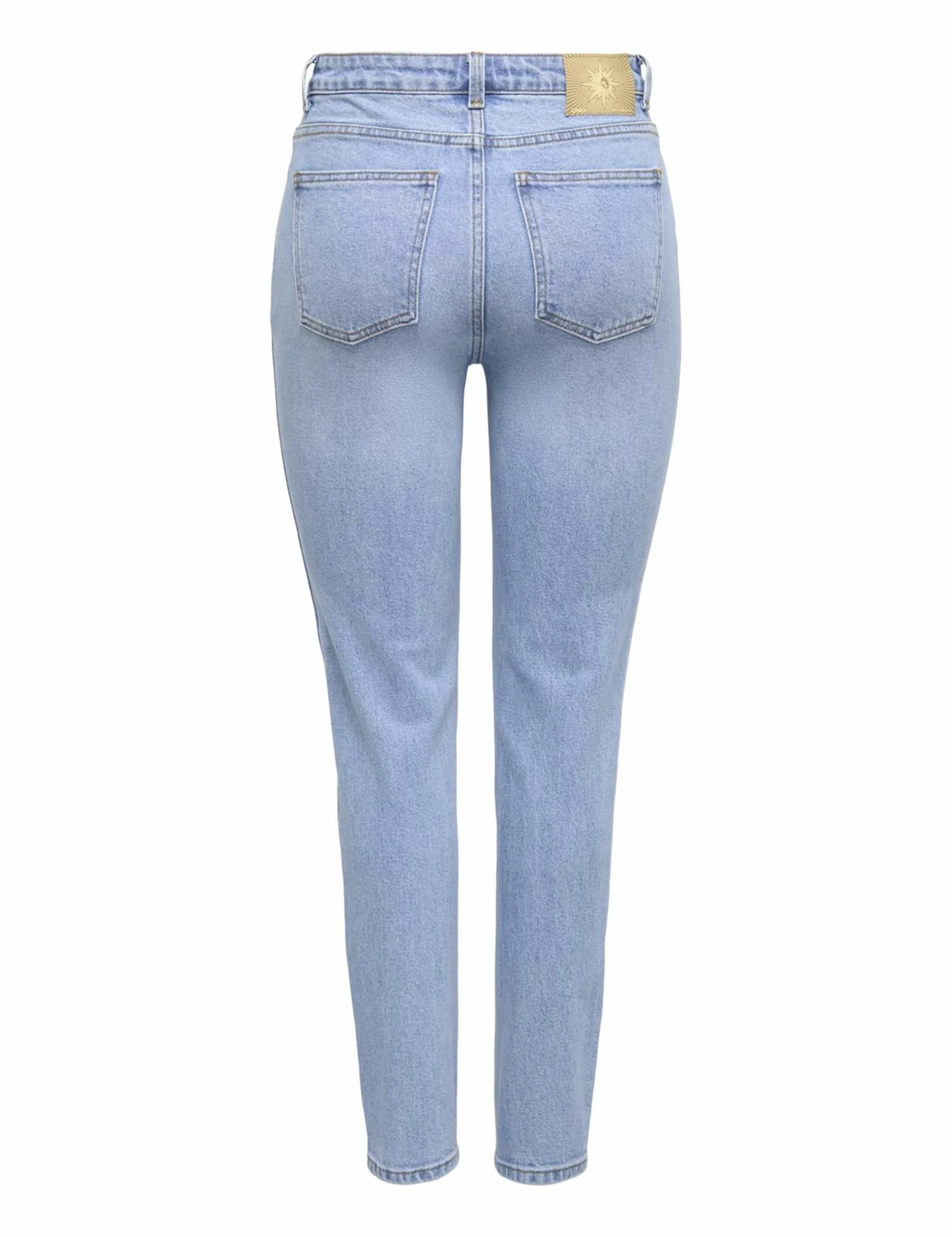 ONLY Onlemily Hw Str Ankle Embroidery Dnm Mae Jeans Damskie