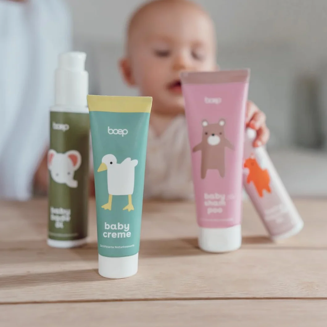 Boep Naturkosmetik Babycreme für Knutschebäckchen, 50 ml Kremowa