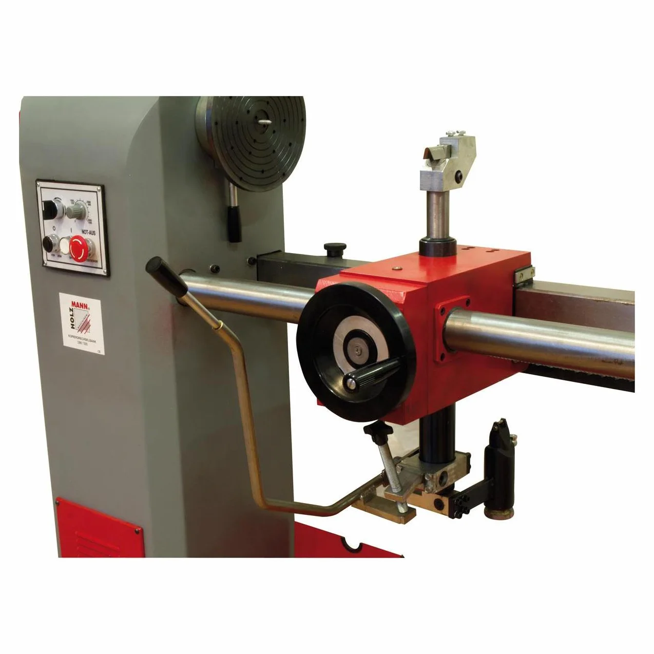 Holzmann - tokarka do drewna z regulacją prędkości + kopiarka L. 1300 mm 400 V - 1100 W DBK1300F-400V - Holzmann