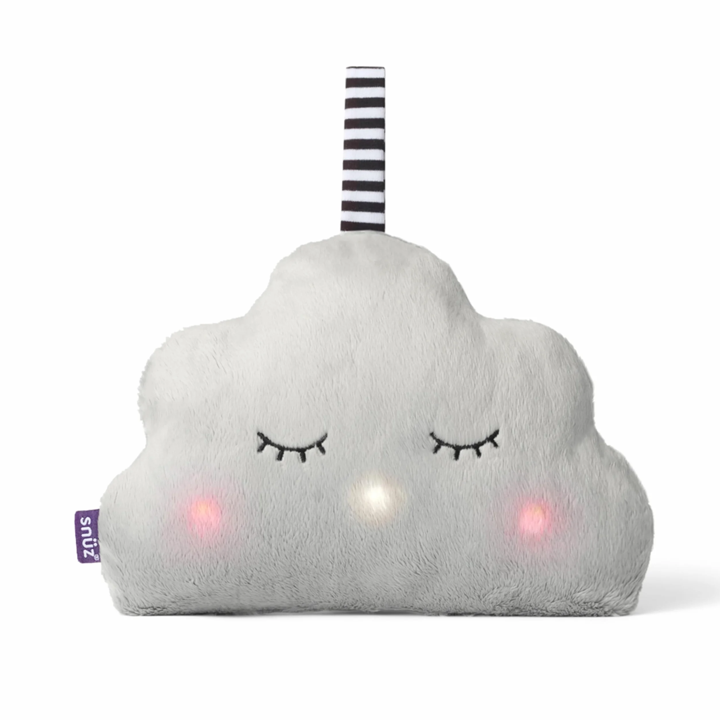 Snuz Cloud 3 w 1 biała maszyna do hałasu, pomoc w zasypianiu dziecka z kojącym różowym hałasem i lampkami sensorycznymi, niezbędny dla noworodka, do łóżeczka dziecięcego i innych, regulowana głośność,