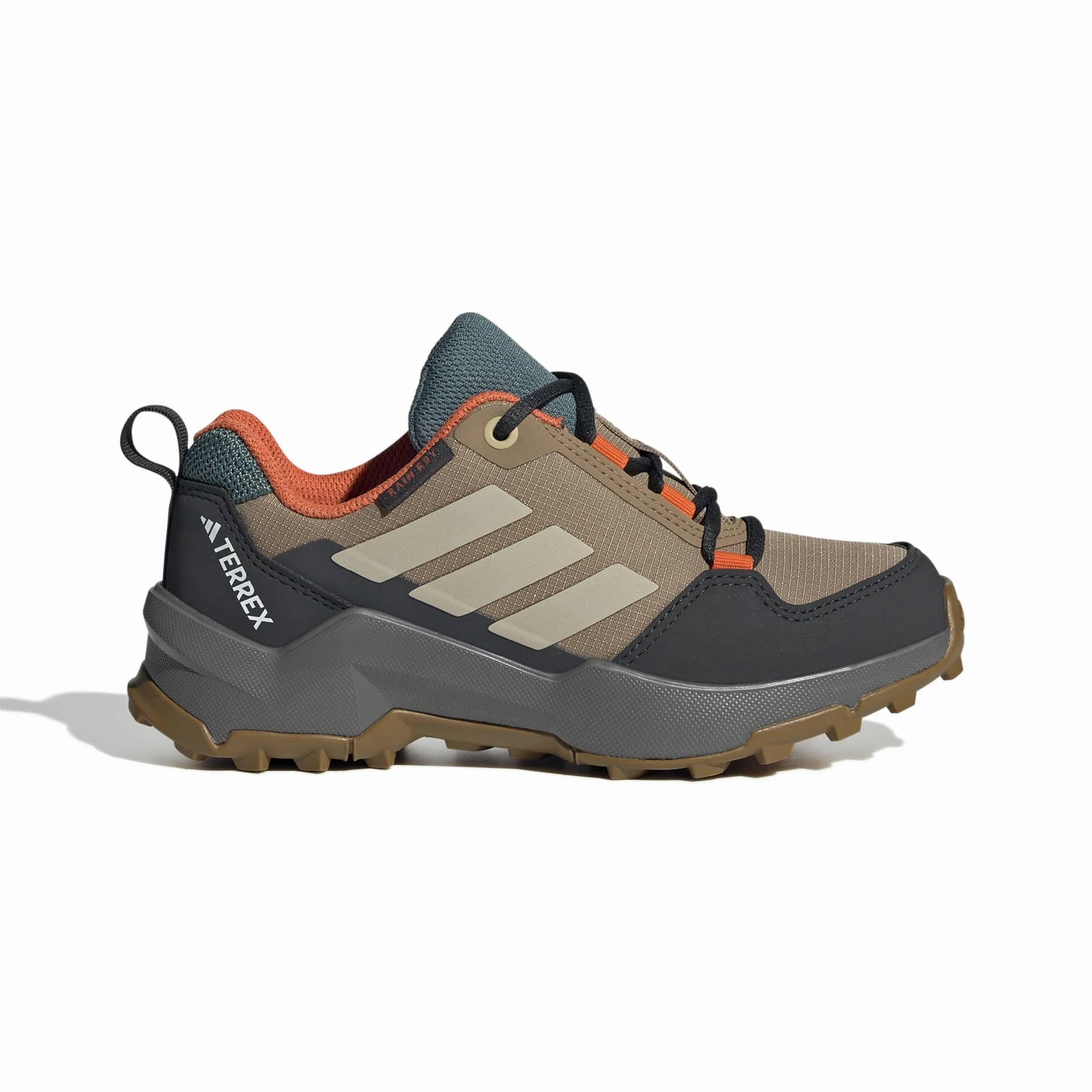 adidas Uniseks - dzieci Terrex Ax4R RAIN.RDY Hiking Shoes Kids, cardboard/savannah/semi impact orange, 39 1/3 EU