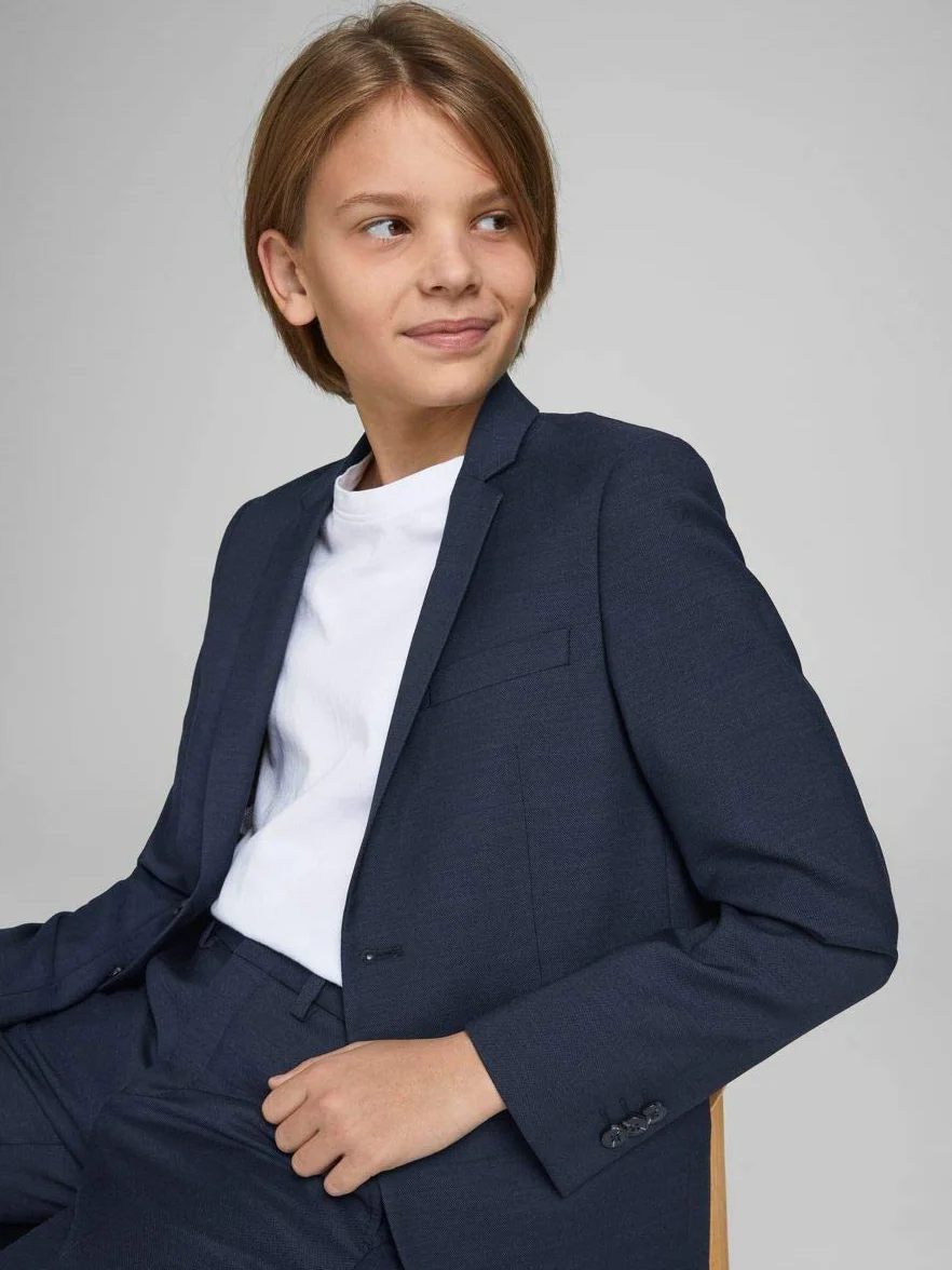 JACK & JONES Blezerek Chłopcy Jprsolaris Blazer Jr