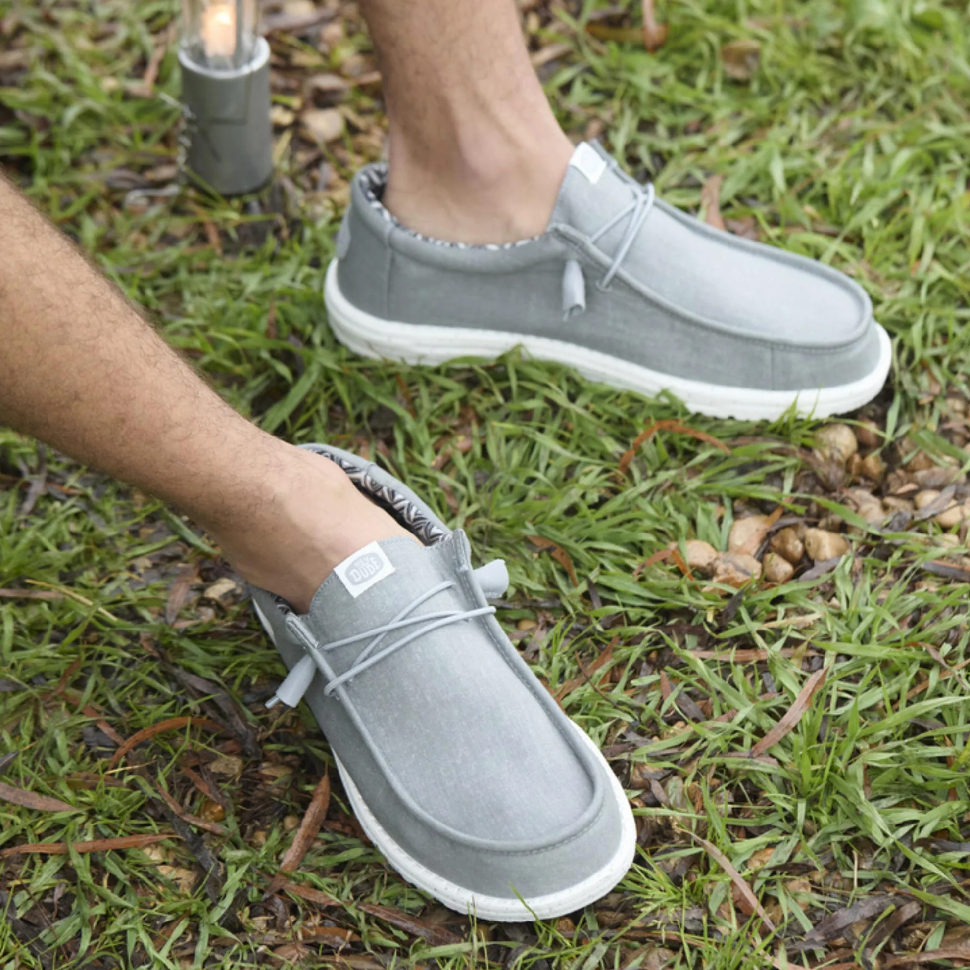 HEYDUDE Mężczyźni Wally Canvas Moccasin