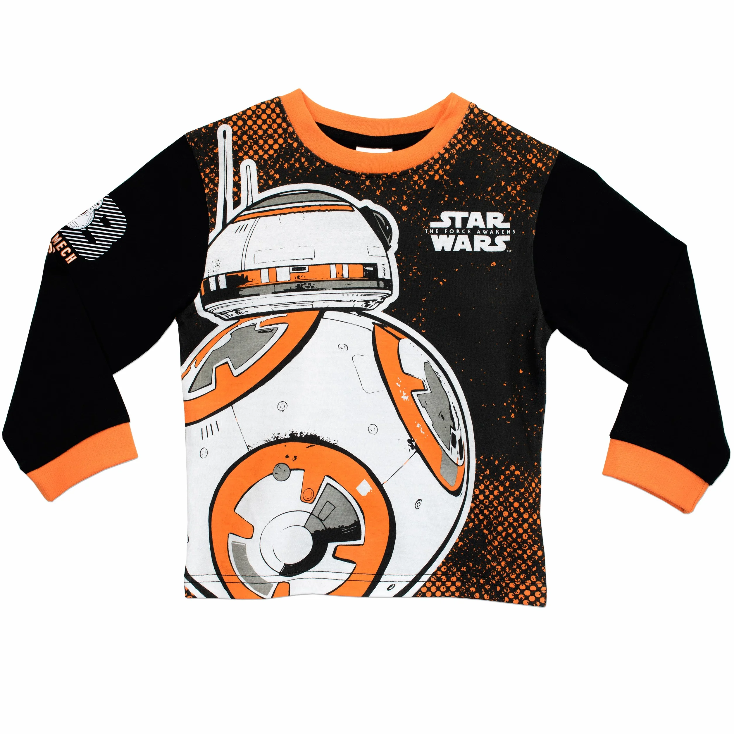 Star Wars Piżama BB8 dla chłopców bawełniana z długim rękawem