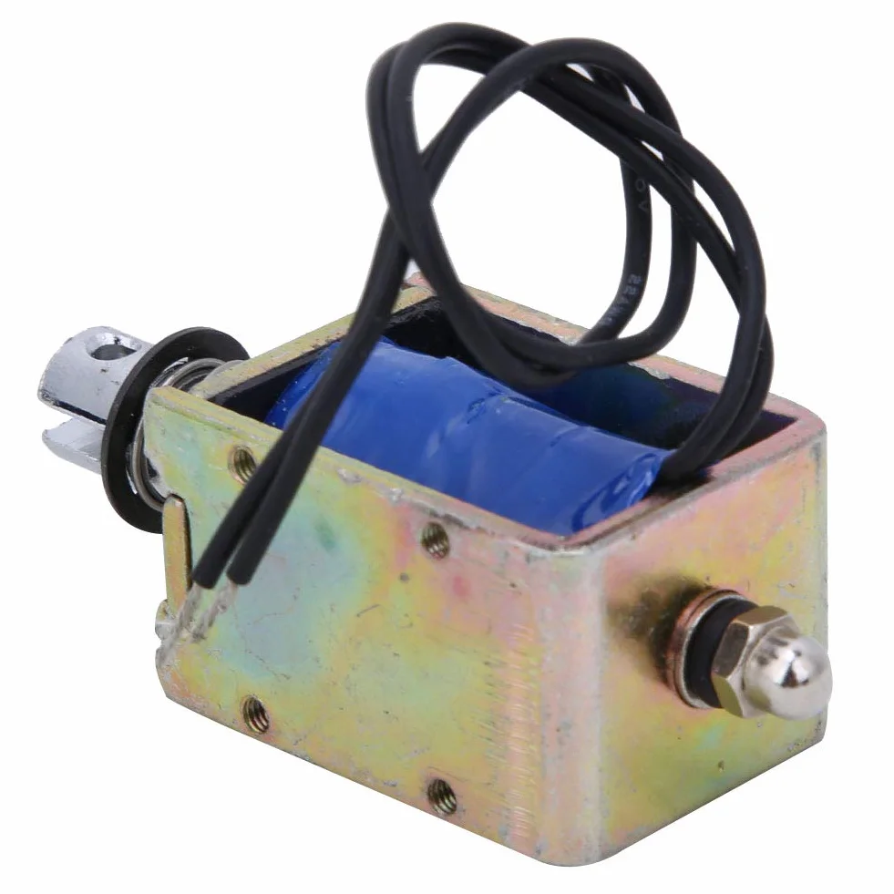Elektromagnes push-pull o niskim tarciu 15mm antyutleniający elektromagnetyczny elektromagnetyczny 25N 24V JF-1040B Łatwa instalacja do automatów sprzedających