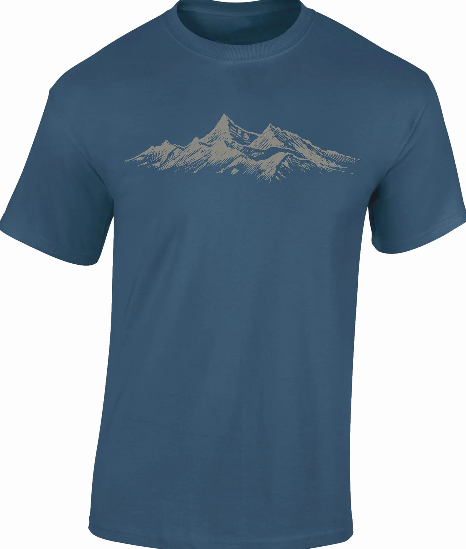 Wander Tshirt męski: Alpine Gipfel - T-Shirt męski do wspinaczki - prezent dla miłośników wędrówek - wyposażenie alpinisty