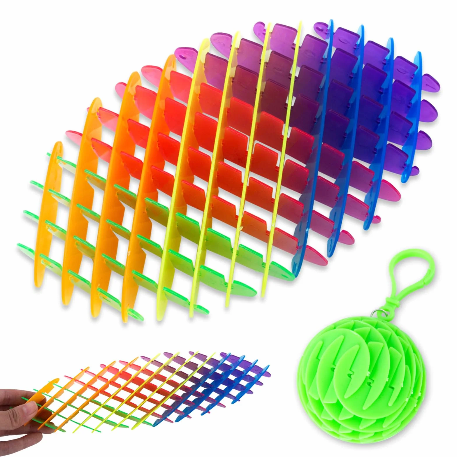 SSKHE Fidget Worm Toy, duża zabawka Fidget Worm, kolorowa zabawka Fidget, rozciągliwa, czuła i antystresowa, sensoryczna zabawka antystresowa dla dzieci i dorosłych.