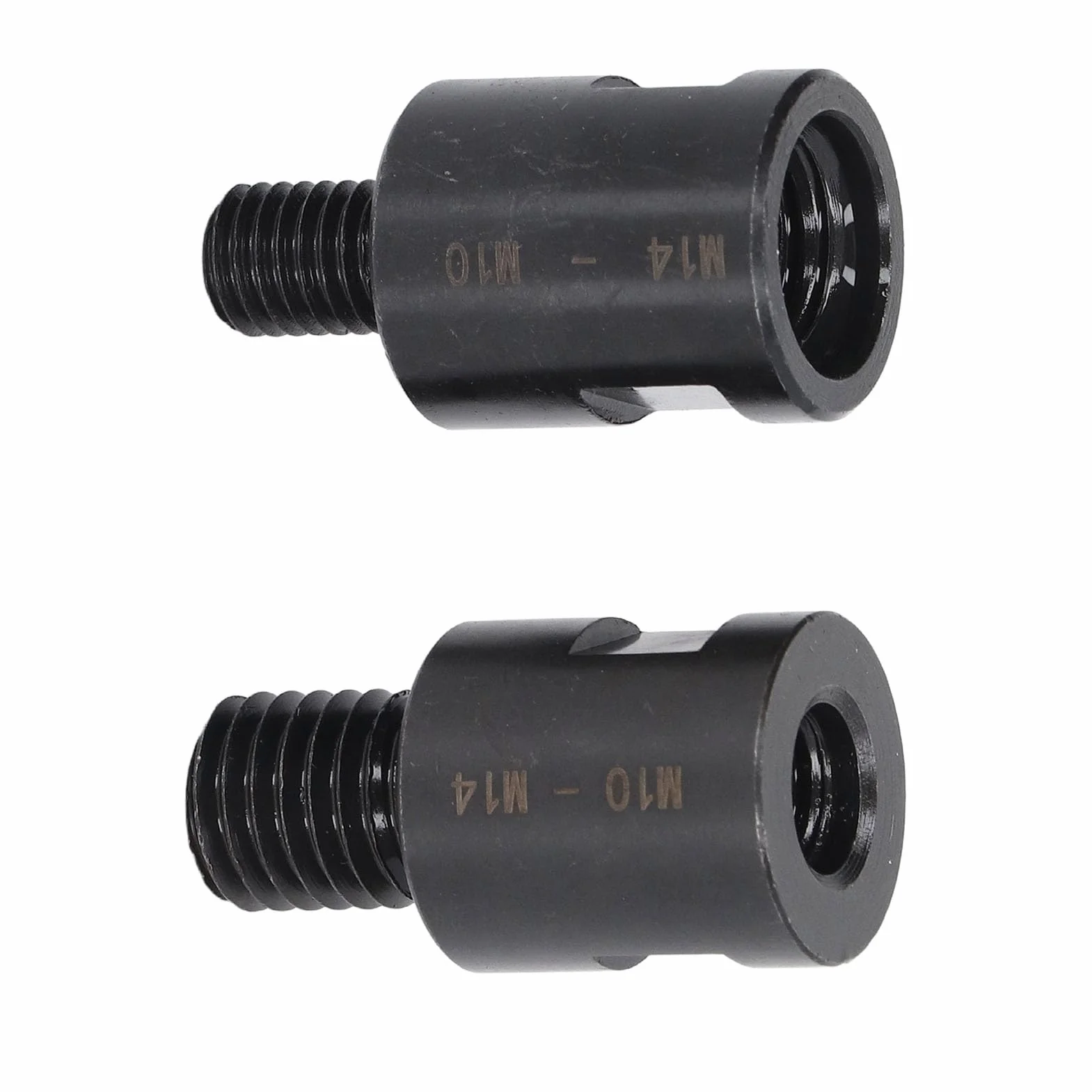 Adapter do gwintownika M10 na M14, 2 sztuki prętów przedłużających do otworów, szlifierki kątowej z konwerterem, do precyzyjnego wiercenia w wąskich warunkach