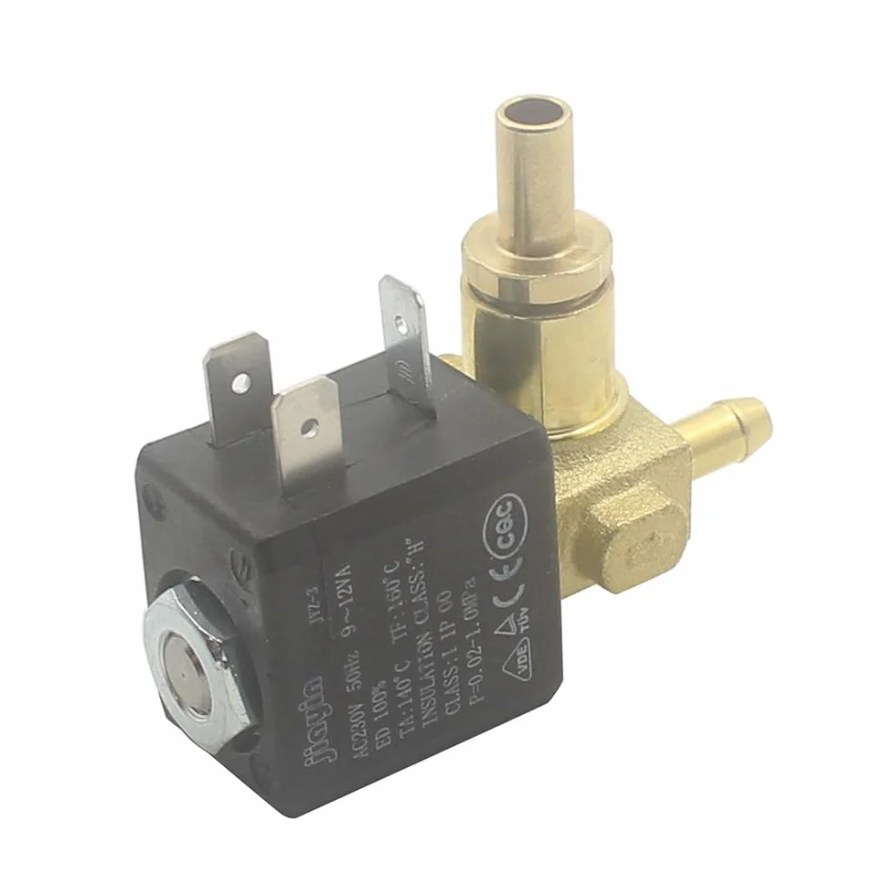 Jiayin JYZ-3 G1/8" AC 230 V 3-drożny 10 bar elektromagnetyczny mikromagnes woda para żelazny zawór