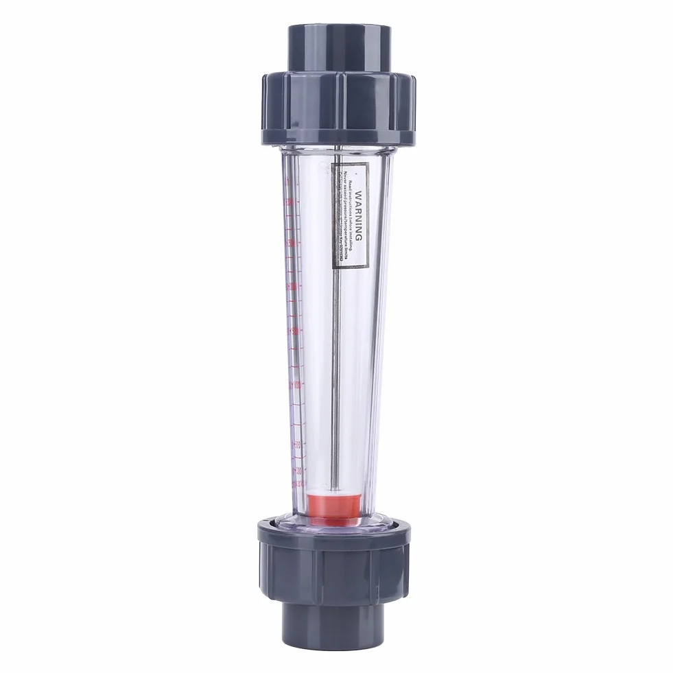 Rotametr ， Jectse LZS-25 300-3000L / H rura z tworzywa sztucznego typu natychmiastowy przepływomierz cieczy do ropy naftowej, przemysłu lekkiego, medycyny, nawozów mineralnych, włókien chemicznych, żywności