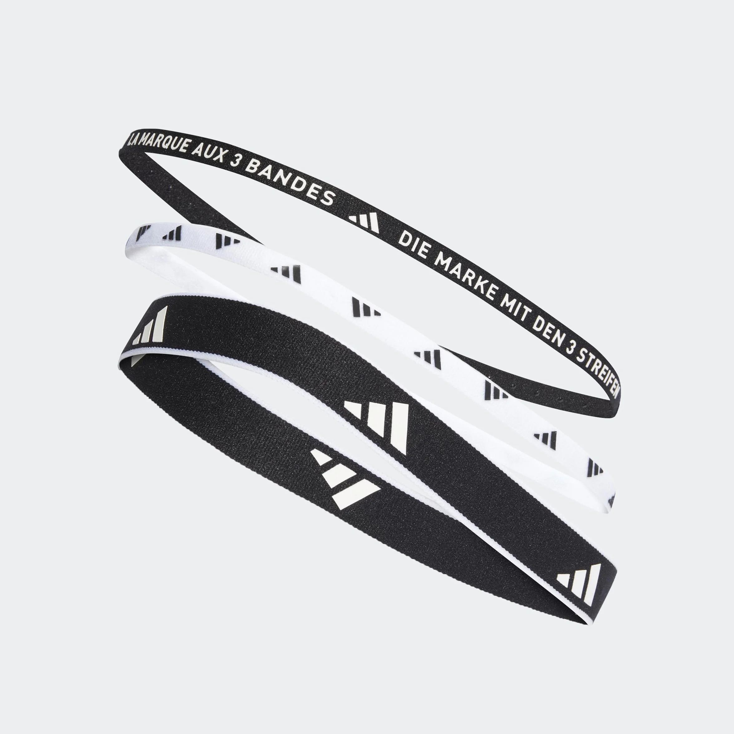 adidas Unisex opaski treningowe o wielu szerokościach 3 w opakowaniu, L
