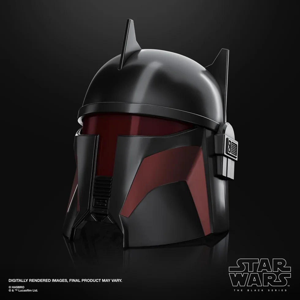 Star Wars The Black Series Moff Gideon elektroniczny kask premium z efektami świetlnymi, artykuł do odgrywania ról dla dorosłych