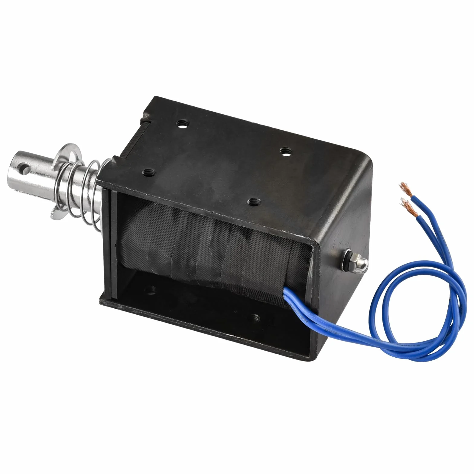 Heschen Elektromagnes elektromagnetyczny, HS-1683B, DC24V 5,2A, skok 25 mm, siła 80N, typ Push Pull, otwarta rama, ruch liniowy