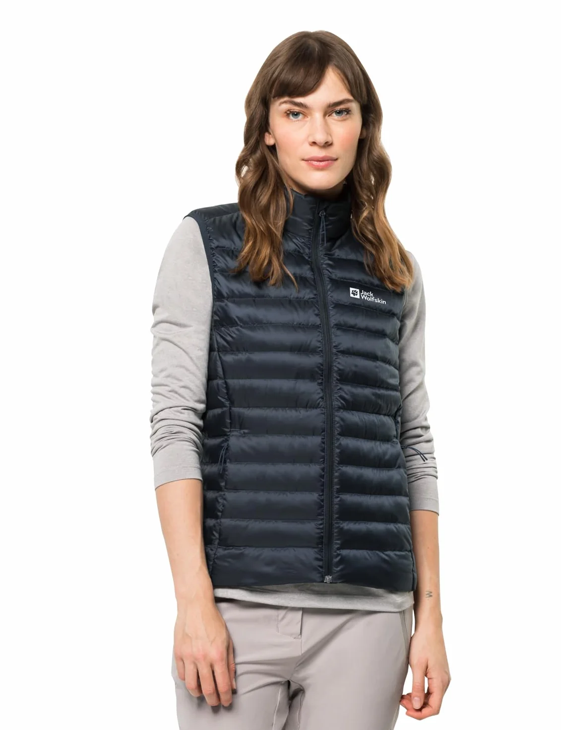 Jack Wolfskin Kamizelka Kobiety Pack & Go Down Vest W