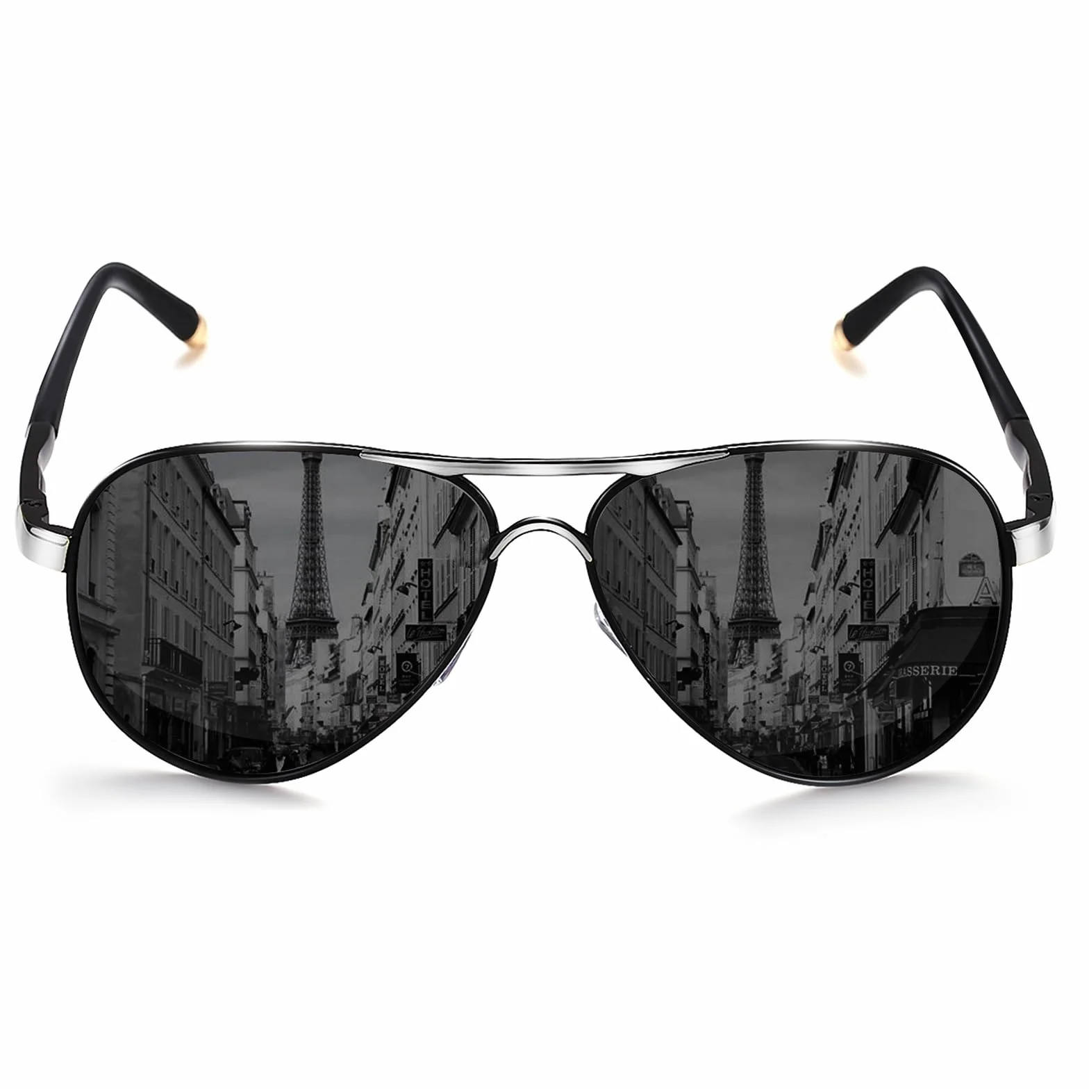 ROCKNIGHT Polaryzacyjne okulary przeciwsłoneczne UV400 metalowa oprawka