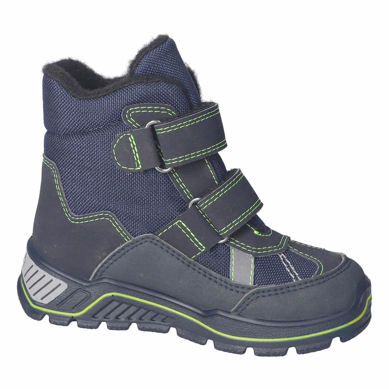 RICOSTA Chłopięce buty zimowe GABRIS, buty dziecięce, WMS: szerokie, luźna wkładka, Sympatex, jezioro, ocean 180, 35 EU Weit