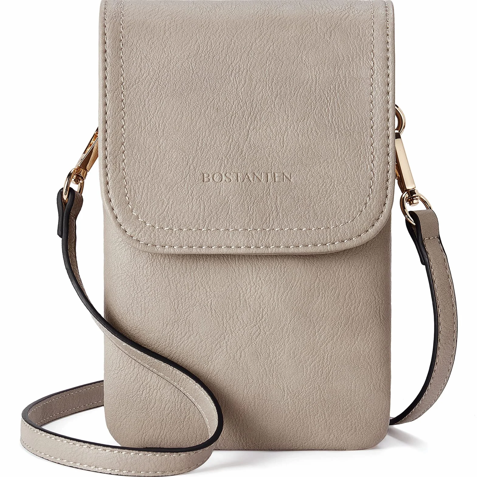 Bostanten Torebka na telefon komórkowy, damskie etui na telefon komórkowy, torebka na ramię, portfel, saszetka damska