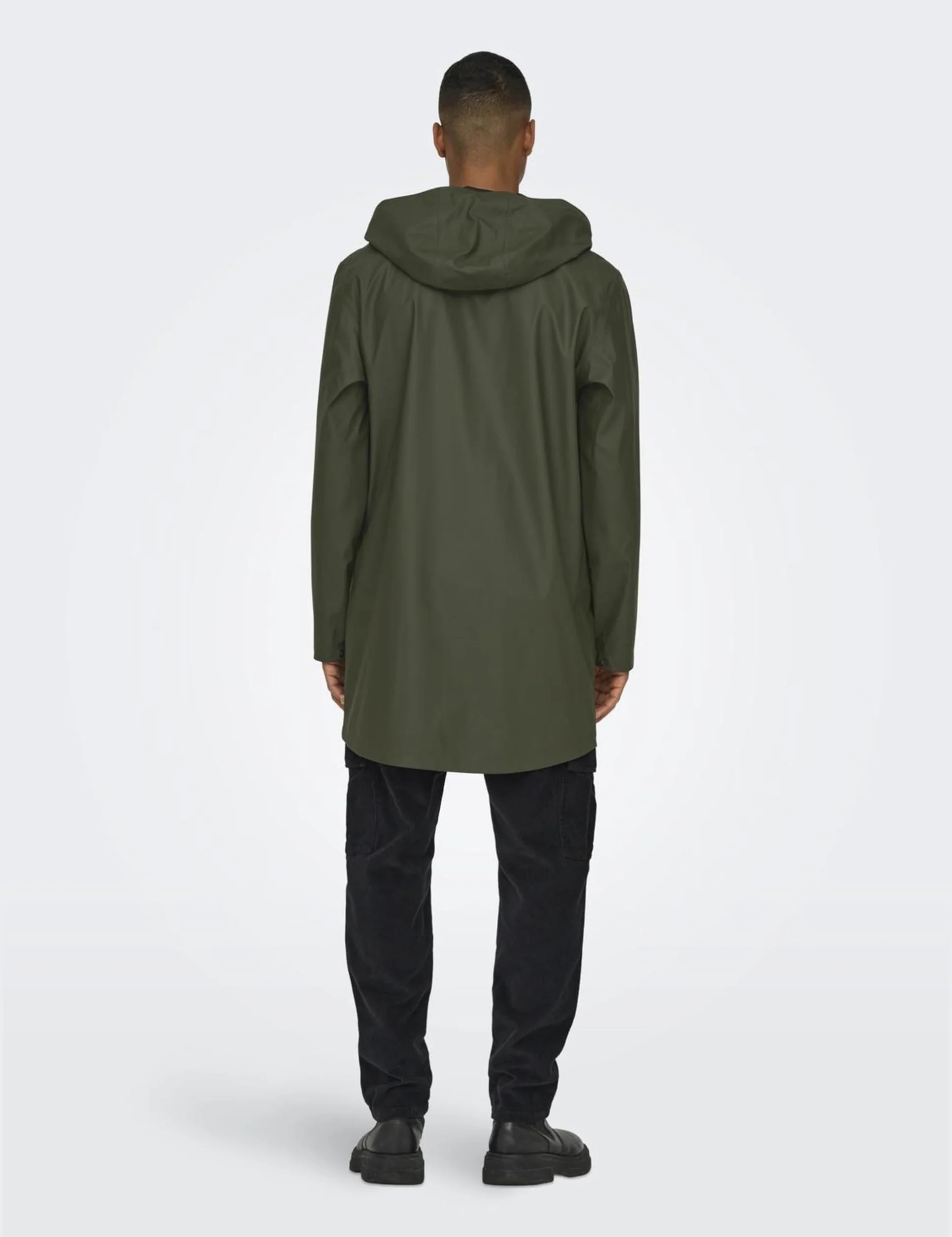 Only & Sons Płaszcz przeciwdeszczowy Mężczyźni Onsluca Rain Coat Otw