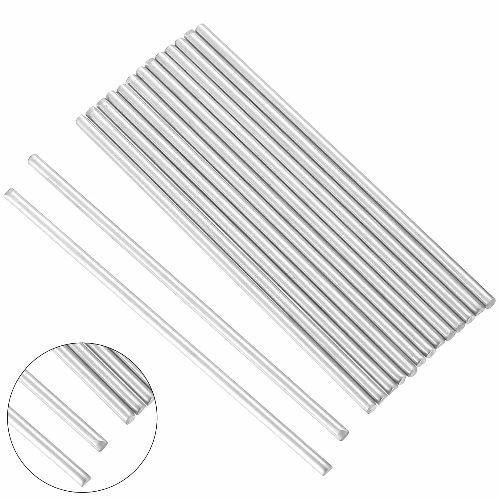 15 szt. prętów ze stali nierdzewnej, 3 mm x 100 mm, pręty ze stali nierdzewnej, pręt cylindryczny ze stali nierdzewnej, okrągły pręt ze stali nierdzewnej, okrągłe pręty ze stali nierdzewnej, do