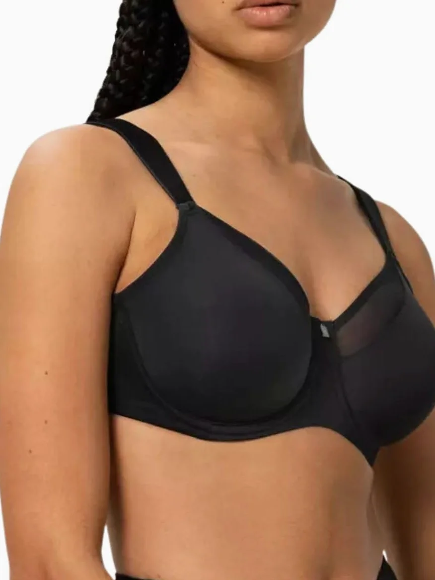 Triumph True Shape Sensation W01 Biustonosz Minimizer Kobiety, czarny, 85E