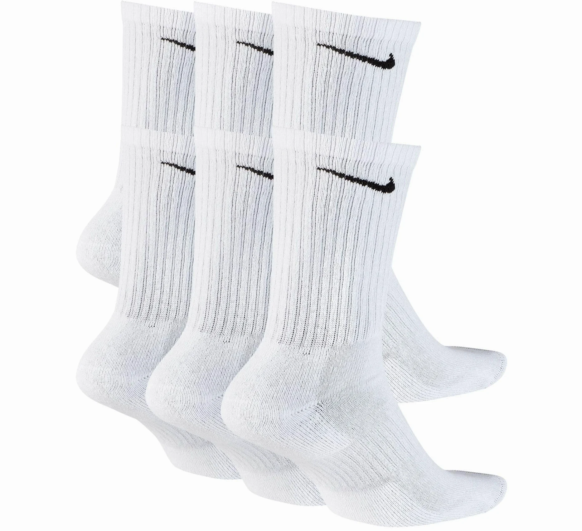 NIKE Nike Performance Cushion Crew Socks 6 par - Taśma Uniseks Performance Cushion Crew Socks With Band (6 Pairs) (36 w zestawie)