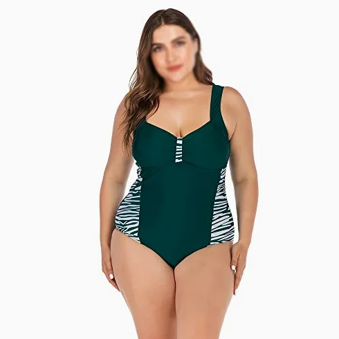 Damskie bikini plus size Jednoczęściowe bikini jednoczęściowe Stroje kąpielowe bikini (kolor: A, rozmiar: kod M)