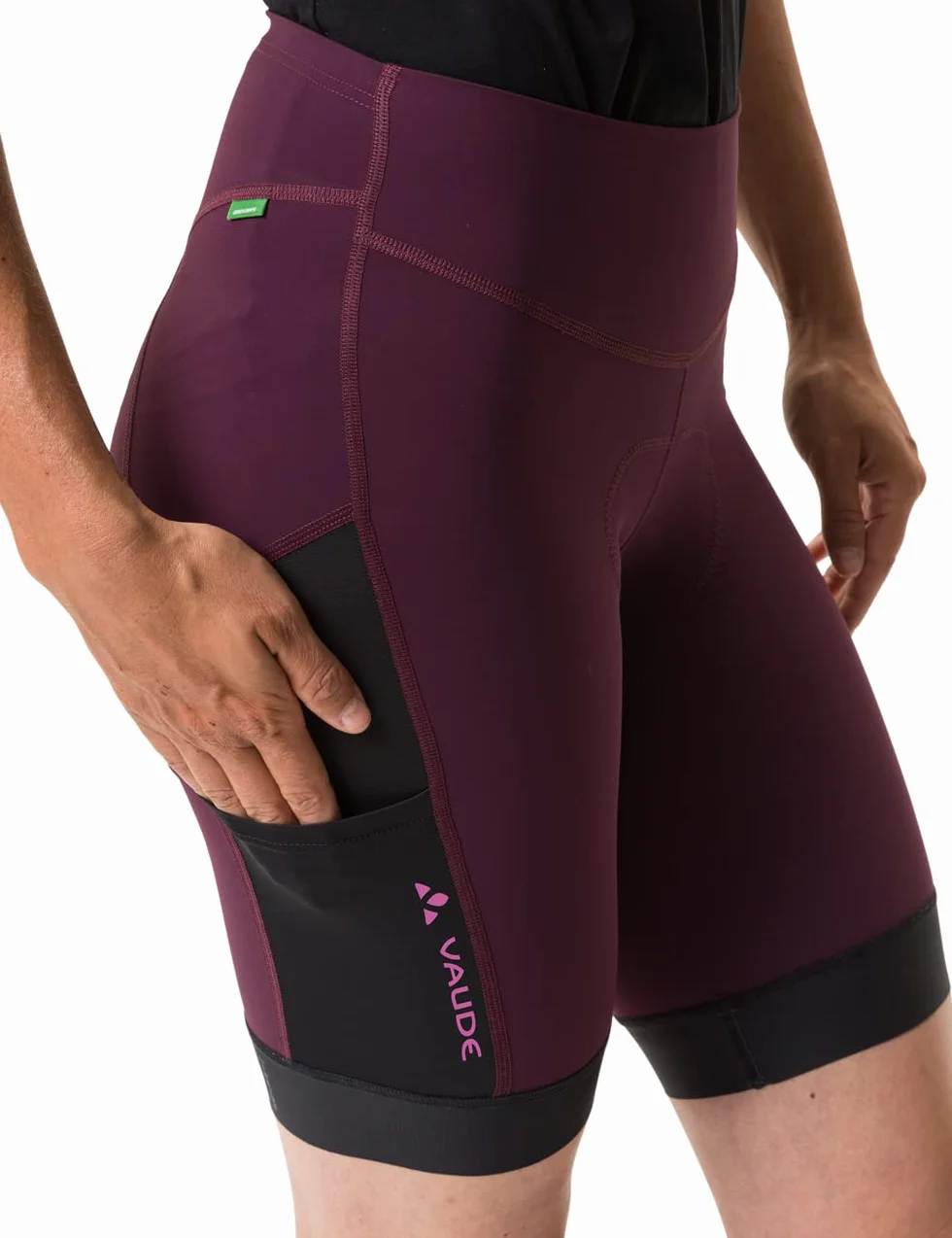 VAUDE Kuro Legginsy Damskie Spodnie