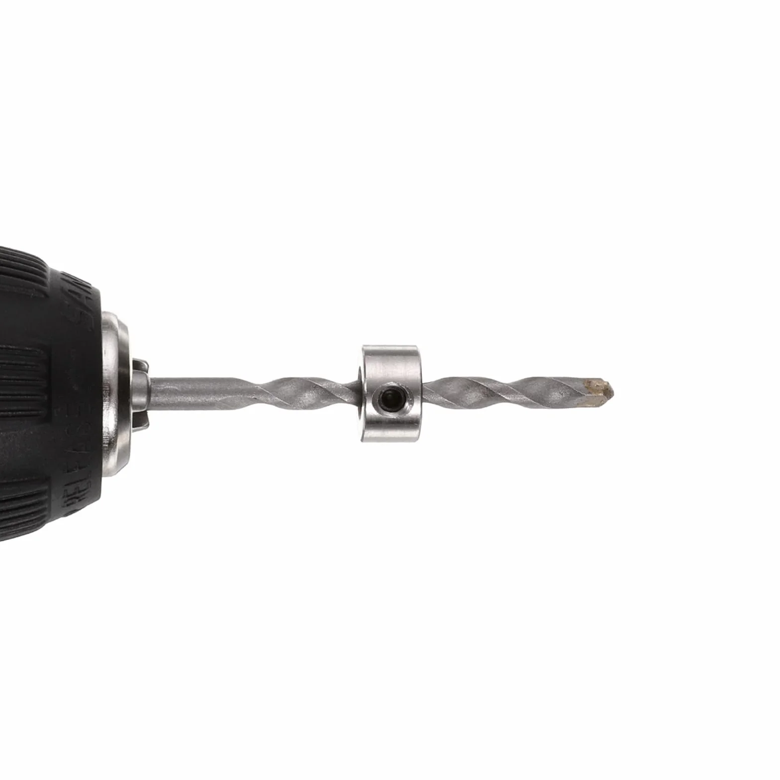 QUARKZMAN 15 sztuk 5,05 mm obroże śrubowe, średnica zewnętrzna 10 mm, grubość 5 mm, kołnierz ograniczający wiertło, kołnierze głębokości do wierteł ze stali węglowej