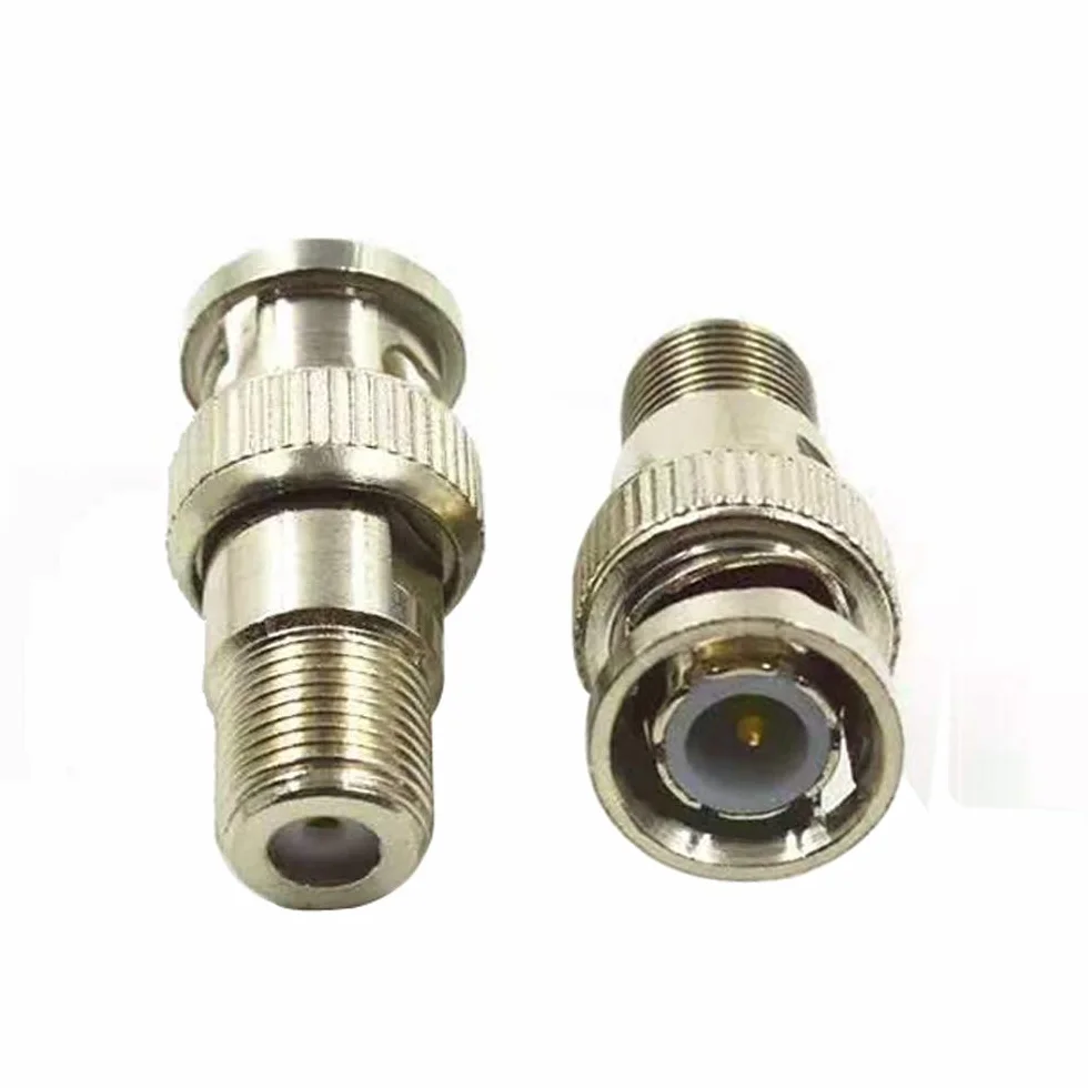 Greluma 10 szt. F do złącza BNC, wtyczka BNC do gniazda F adapter koncentryczny 75 omów, RG6, złącze RG59 do skanera, aparatu