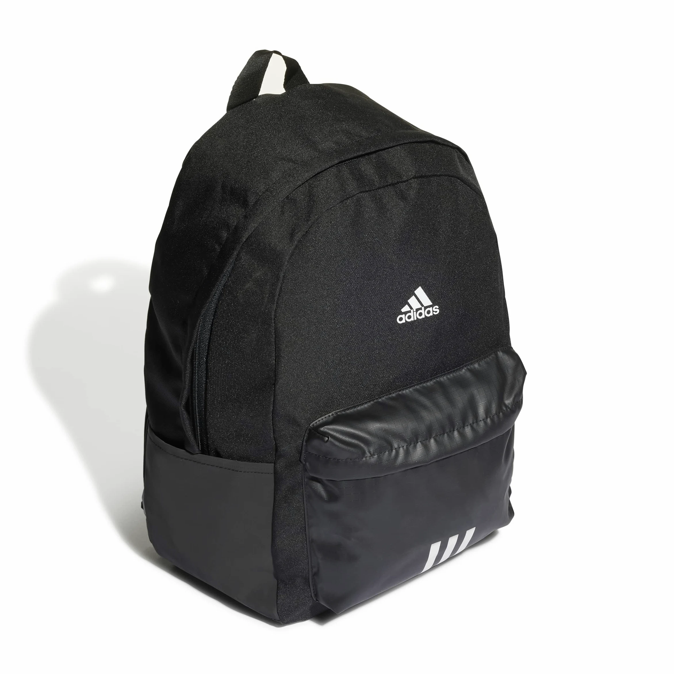 adidas Uniseks Classic Badge of Sport 3-Stripes Backpack, Black/White, One size