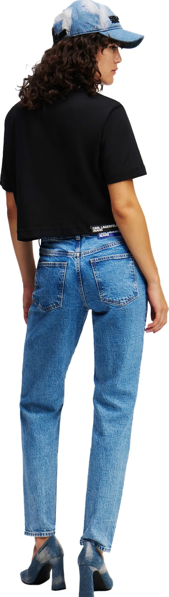 Karl Lagerfeld Jeans, Damskie, Mom Denim, Mom Fit