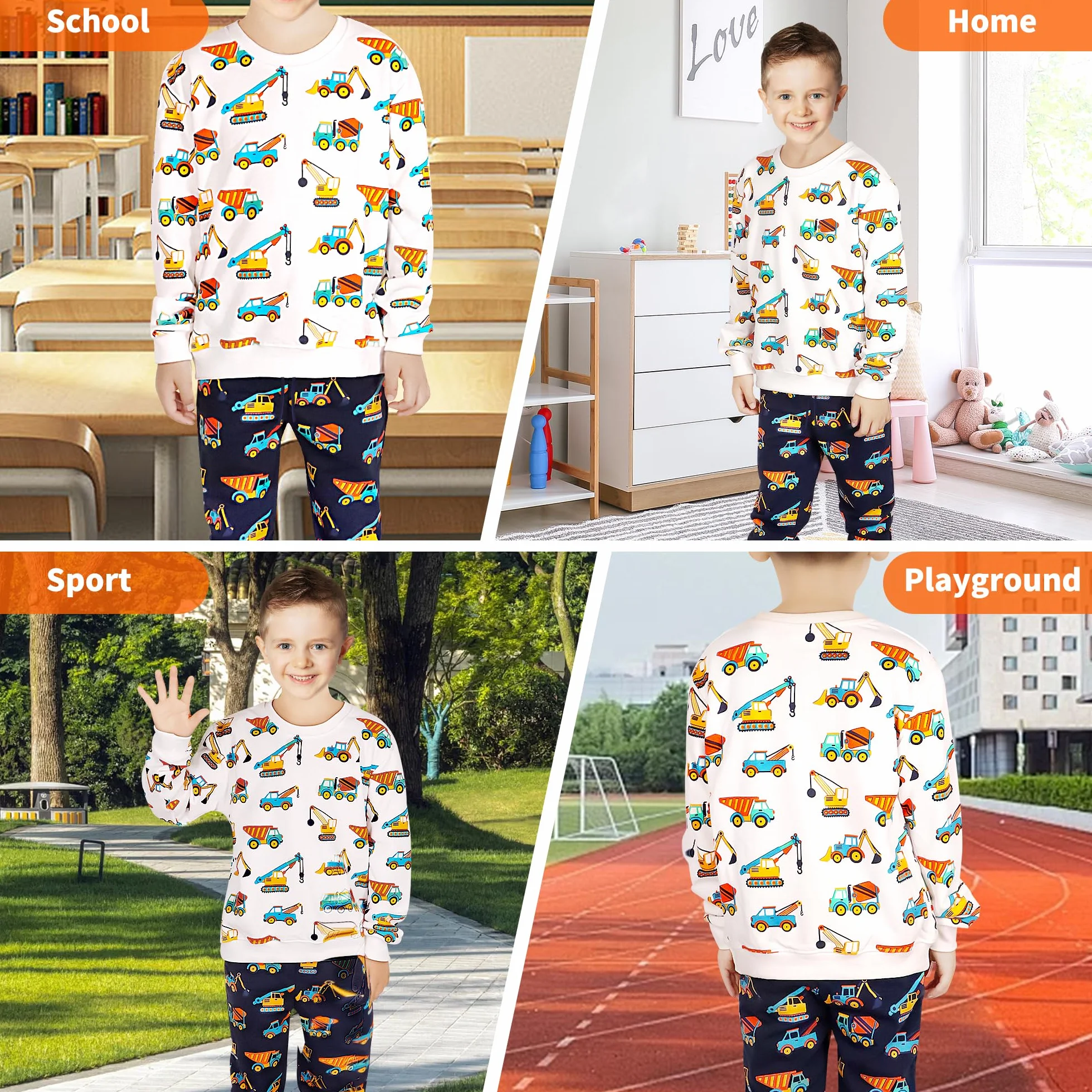 Dres treningowy, chłopięcy, dres sportowy dla dzieci, strój do joggingu, bawełna, kreskówka, nadruk zwierzęcy, swetry, bluzy, spodnie, zestawy odzieży, uniseks, wiek 2-7 lat, rozm. 92-122