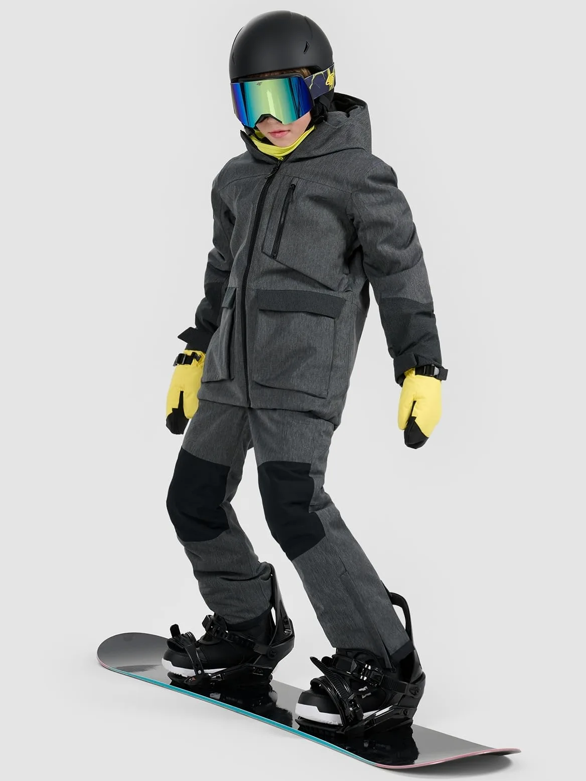 4F Kurtka snowboardowa membrana 10000 dziecięca