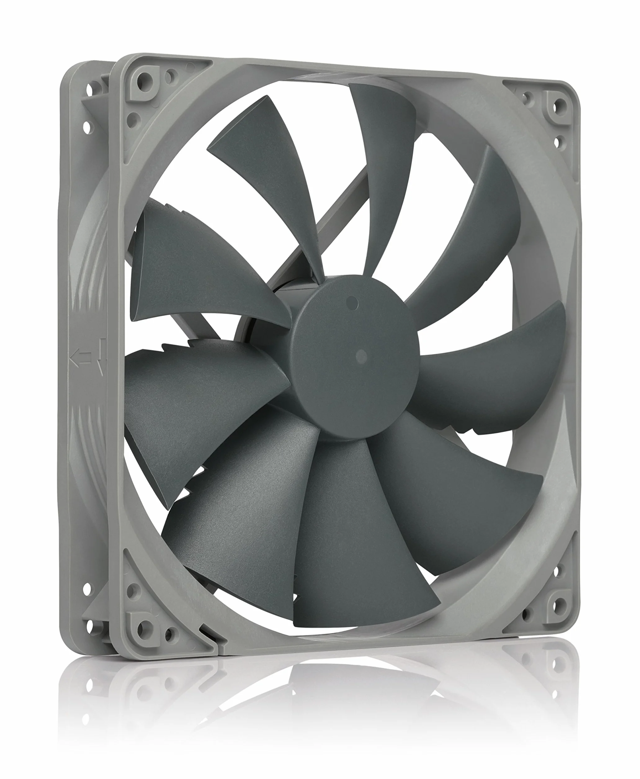 Noctua NF-P14s redux-1500 PWM, Wysokowydajny 4-Pinowy Wiatrak o Szybkości 1500 obr./min (140 mm, Szary)