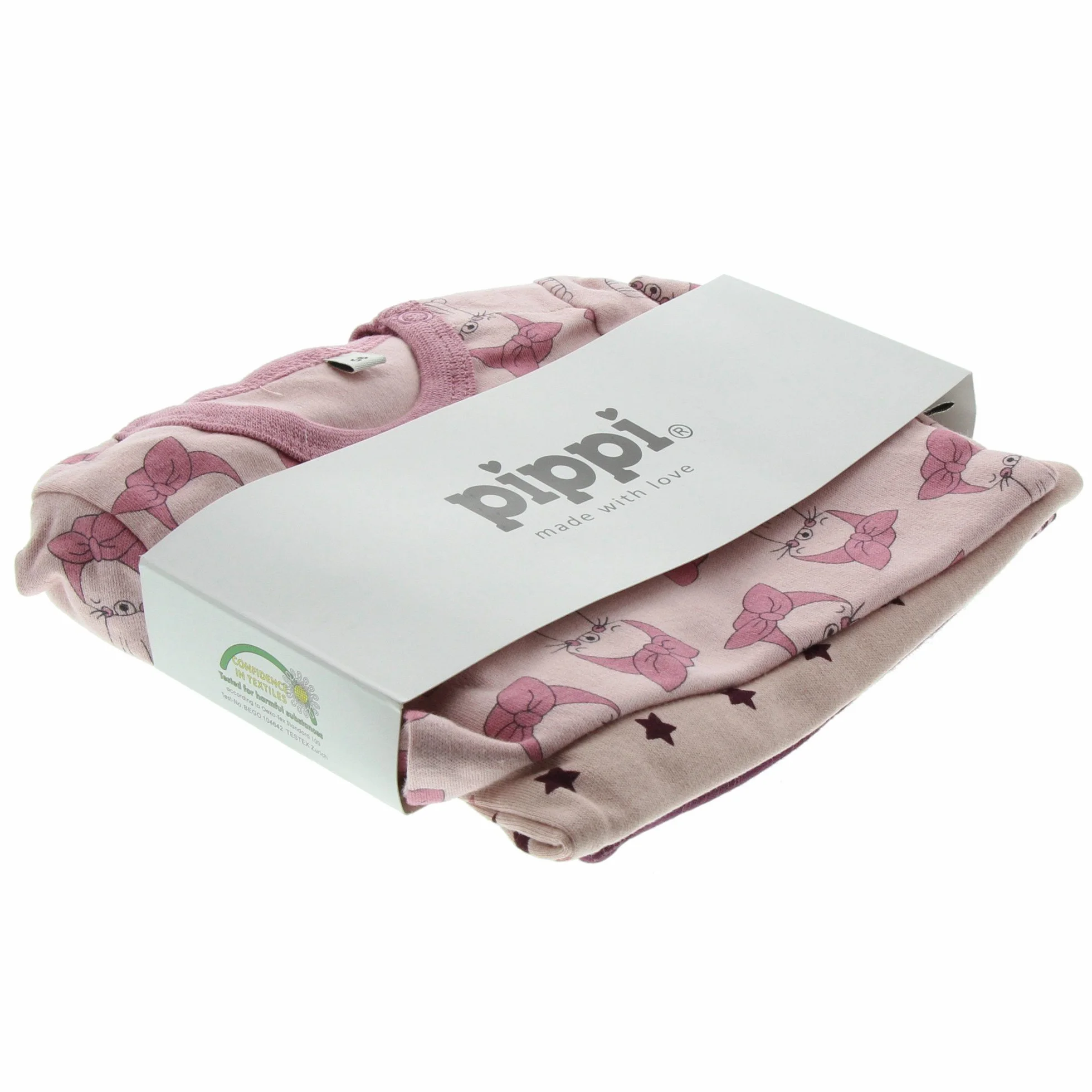 PIPPI Body dziewcz?ce SS AO-printed (4 sztuki) body formuj?ce, fioletowe, 92, liliowy, 92