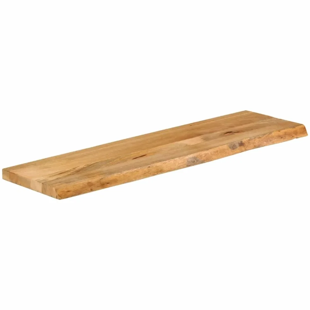 vidaXL Blat stołu z naturalną krawędzią, 110x40x2,5 cm, drewno mango
