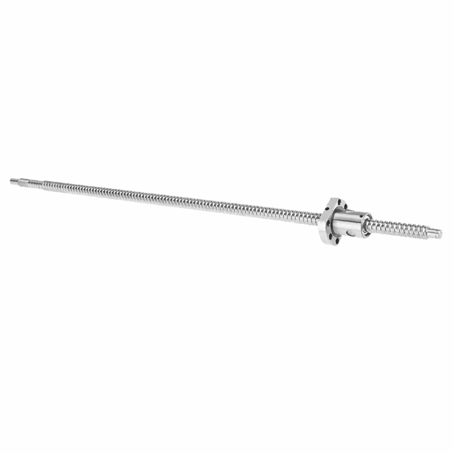 Kugelumlaufspindel SFU1204 500mm Rolled Ballscrew Leitspindelmutter Anti-Backlash ohne seitliche Abstützungen